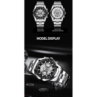 Foto 7 | Foto 7 | Reloj Binbond Hollow, Impermeable, No Mecánico, S033 - Venta Internacional.