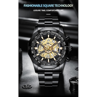 Foto 3 | Foto 3 | Reloj Binbond Hollow, Impermeable, No Mecánico, S033 - Venta Internacional.