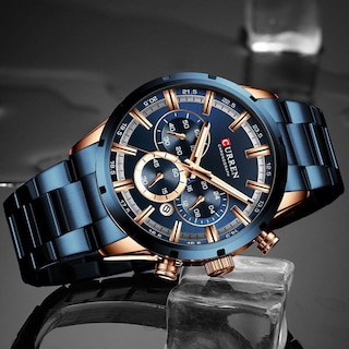 Foto 3 | Foto 3 | Reloj  Curren Krec7603 Color Azul Hombre