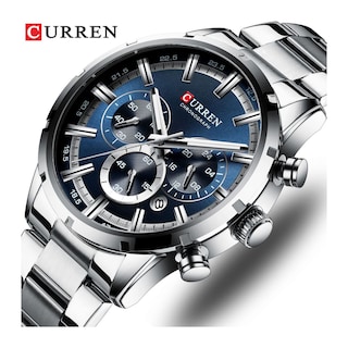 Foto 2 | Foto 2 | Reloj Curren Krec761903 Plateado para Hombre