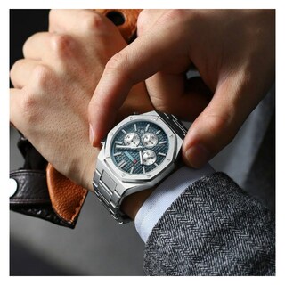 Foto 2 | Foto 2 | Reloj Curren Kred8402 Plateado para Hombre