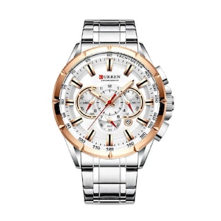 Foto 1 | Foto 1 | Reloj Curren Krec951902 Plateado para Hombre