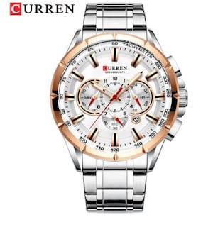 Foto 5 | Foto 5 | Reloj Curren Krec951902 Plateado para Hombre