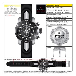 Foto 3 | Foto 3 | Reloj Invicta Venom 5732 Acero Inoxidable Hombres