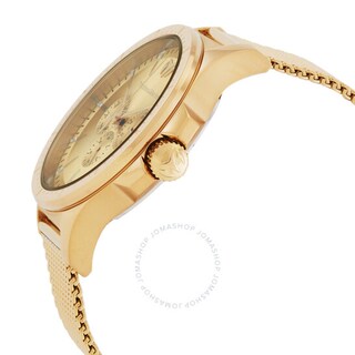 Foto 3 | Foto 3 | Technomarine Moonsun Número De Serie 822024 Con Caja De Acero Inoxidable Tono Oro Y Tablero Oro