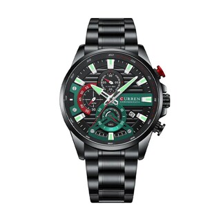 Foto 1 | Foto 1 | Reloj Curren 8415 Kred610107 Con Caja De Acero Inoxidable Negra Y Tablero Negro