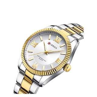 Foto 2 | Foto 2 | Reloj Curren 8453 Kred9703 Caja De Metal Tono Multicolor Y Tablero Blanco