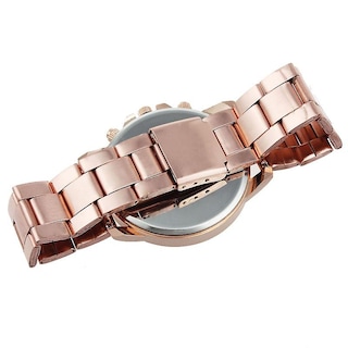 Foto 1 | Foto 1 | Reloj De Pulsera Huoguo Con Número Romano De Ginebra De Acero Inoxidable - Venta Internacional.