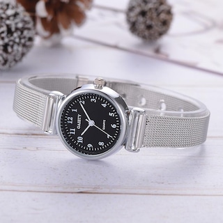 Foto 4 | Foto 4 | Cinturón Analógico Casual De Malla De Cuarzo Para Mujer Watch Gaiety - Venta Internacional.
