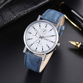 Foto 2 | Foto 2 | Reloj Huoguo Fashion Cinturón De Piel Deportivo De Cuarzo Para Hombre Y Mujer - Venta Internacional.