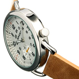 Foto 4 | Foto 4 | Correa De Piel Watch Breed Regulator Con Segunda Subesfera Marrón/verde - Venta Internacional.