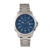Reloj Elevon Hughes Con Date Blue Para Hombre - Venta Internacional.