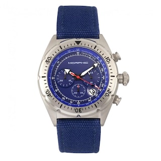Foto 7 | Foto 7 | Reloj Con Cronógrafo Morphic M53 Series Piel Tejida En Fibra - Venta Internacional.
