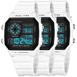 Foto 1 | Foto 1 | Reloj Blanco Para Hombre Ventdepot Mxlnh-003 3piezas Blanco