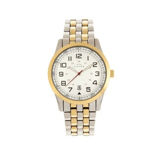Foto 1 | Foto 1 | Reloj Elevon Garrison - Brazalete Con Caja De Fecha De 42 Mm Color Dorado Y Blanco - Venta Internacional.