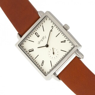 Foto 3 | Foto 3 | Funda Watch Simplify The 5000 Leather-band De 38 Mm Para Hombre - Venta Internacional.