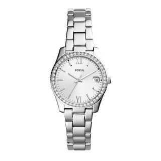 Foto 1 | Foto 1 | Reloj Fossil Scarlette Mini ES4317 Plata Análogo 32mm de Acero para Mujer