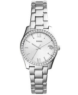 Foto 2 | Foto 2 | Reloj Fossil Scarlette Mini ES4317 Plata Análogo 32mm de Acero para Mujer