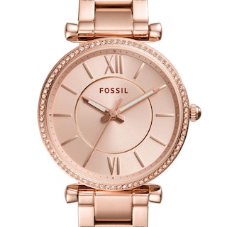 Foto 4 | Foto 4 | Reloj Fossil Carlie Es4301 color Rosado Análogo 35mm De Acero Inoxidable para Dama
