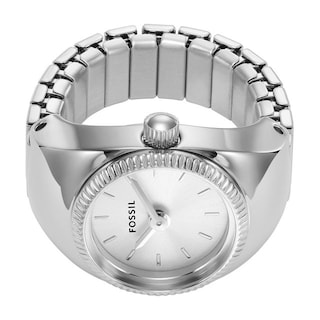 Foto 1 | Foto 1 | Reloj Anillo Fossil Ring Watch Plateado para Mujer