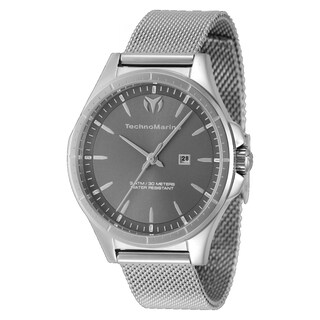Foto 1 | Foto 1 | Technomarine Moonsun Tm-822033 Con Caja De Acero Inoxidable Tono Acero Y Tablero Carbón