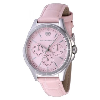 Foto 1 | Foto 1 | Technomarine Moonsun Número De Serie 822056 Con Caja De Acero Inoxidable Tono Acero Y Tablero Rosa