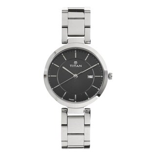 Foto 1 | Foto 1 | Reloj De Pulsera Titan Con Cronógrafo Contemporáneo Para Mujer - Venta Internacional.