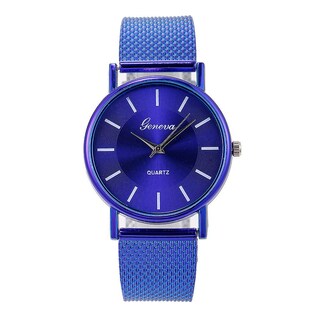 Foto 2 | Foto 2 | Reloj De Cuarzo Huoguo Woman Life Impermeable Con Cristal Azul - Venta Internacional.