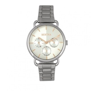 Foto 2 | Foto 2 | Reloj Bertha Gwen Para Mujer Con Día Y Fecha  Color Negro - Venta Internacional.