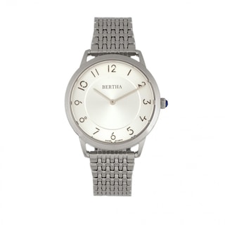 Foto 2 | Foto 2 | Reloj Bertha Abby Swiss Para Mujer En Oro Rosa/fucsia - Venta Internacional.