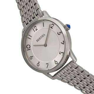 Foto 4 | Foto 4 | Reloj Bertha Abby Swiss Para Mujer En Oro Rosa/fucsia - Venta Internacional.