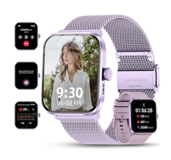 Foto 2 | Foto 2 | Reloj Inteligente Mujer 1.83 Bluetooth Llamada Smartwatch Violeta