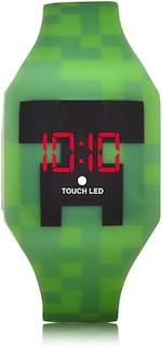Foto 1 | Foto 1 | Venta Internacional - Reloj Minecraft de Cuarzo para Chico con Correa de Caucho Verde