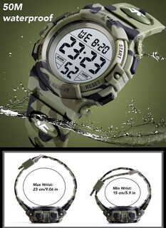 Foto 4 | Foto 4 | Venta Internacional - Reloj Digital Para Niños Anloo, 50 M, Con Alarma, Cronómetro Impermeable