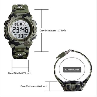 Foto 5 | Foto 5 | Venta Internacional - Reloj Digital Para Niños Anloo, 50 M, Con Alarma, Cronómetro Impermeable