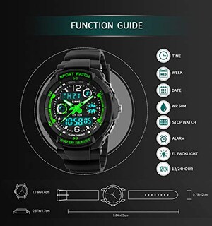 Foto 5 | Foto 5 | Venta Internacional - Reloj Misskt Kids Sports Digital A Prueba De Agua Para Niños