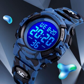 Foto 2 | Foto 2 | Venta Internacional - Reloj Iwoch Boys Con Esfera Enorme, 100 M, Resistente Al Agua, Con Retroiluminación El