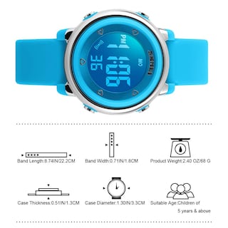 Foto 6 | Foto 6 | Venta Internacional - Reloj Abset Kids Con Luces Multifunción De 7 Colores Y Resistentes Al Agua