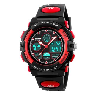 Foto 1 | Foto 1 | Venta Internacional - Reloj Tephea Kids Digital Deportivo con Alarma LED y Cronómetro Rojo