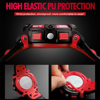 Foto 5 | Foto 5 | Venta Internacional - Reloj Tephea Kids Digital Deportivo con Alarma LED y Cronómetro Rojo
