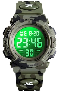 Foto 1 | Foto 1 | Venta Internacional - Reloj Deportivo Bo Yi Para Niños Con Alarma Digital Impermeable Y Cronómetro