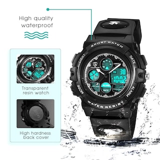 Foto 4 | Foto 4 | Venta Internacional - Reloj Digital Deportivo para Niños Watch Aswan Resistente al Agua 50 m
