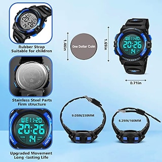 Foto 5 | Foto 5 | Venta Internacional - Reloj Deportivo Digital Alps De 3 A 15 Años Resistente Al Agua para Niños