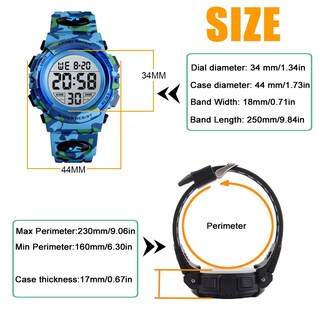 Foto 7 | Foto 7 | Venta Internacional - Reloj Digital Deportivo Viliysun Para Niños, Resistente Al Agua, 50 M