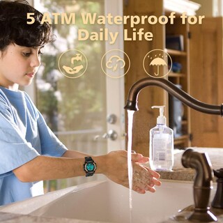 Foto 5 | Foto 5 | Venta Internacional - Watch A Alps Kids - Cronógrafo Digital Led 50 M Resistente Al Agua