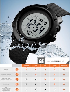 Foto 6 | Foto 6 | Venta Internacional - Reloj Olazone Digital Para Adolescentes A Prueba De Agua Con Retroiluminación
