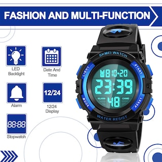 Foto 3 | Foto 3 | Venta Internacional - Reloj Digital Dodosky Led 50 M Resistente Al Agua Para Niños De 5 A 12 Años