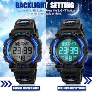 Foto 5 | Foto 5 | Venta Internacional - Reloj Digital Dodosky Led 50 M Resistente Al Agua Para Niños De 5 A 12 Años