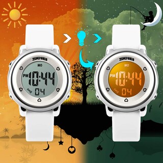 Foto 5 | Foto 5 | Reloj Digital Impermeable Afarer Kids con Alarma LED para Niños y Niñas