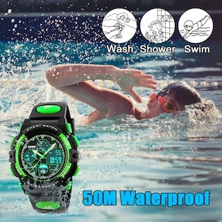Foto 5 | Foto 5 | Reloj Infantil Viliysun Multifunción LED Deportivo Resistente al Agua 50M